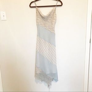 Express Boho Floral Silk Slip Size 1/2 Dress